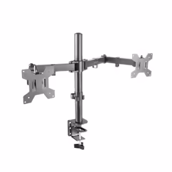 Mars Gaming MARM2 Professional Dual Monitor Mount, Clamp, 8 kg, 33 cm (13"), 68.6 cm (27"), 100 x 100 mm, Black