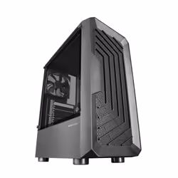 Mars Gaming Professional Mid-tower MC-2000, Midi Tower, PC, Black, ATX, micro ATX, Mini-ITX, Metal, Tempered glass, Gaming