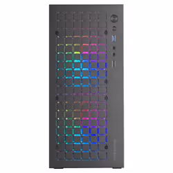 Mars Gaming Ultra-compact Gaming Case MC-COREW, Mini Tower, PC, Black, micro ATX, Mini-ITX, Metal, Tempered glass, Gaming