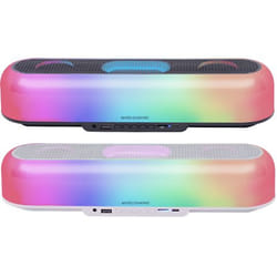 Mars Gaming MSBORBW portable/party speaker Stereo portable speaker White 20 W