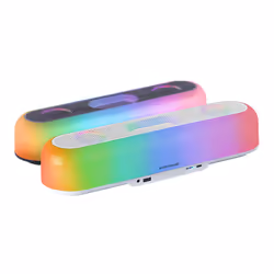 Mars Gaming MSBORBW portable/party speaker Stereo portable speaker White 20 W