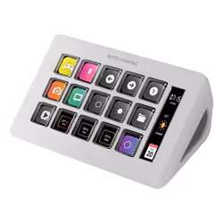 Mars Gaming MSD-ONEW, White, 15 buttons, Touch, 132 mm, 81 mm, 61 mm