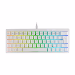 Mars Gaming MKMINIPRO, 60%, Wired, USB, Mechanical, RGB LED, White