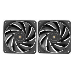 Mars Gaming MF-NCLX2 Computer case Fan 12 cm Black 2 pc(s)