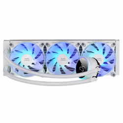 Mars Gaming ML-LCD360W, Liquid cooling kit, 12 cm, White