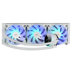 Mars Gaming ML-LCD360W Processor Liquid cooling kit 12 cm White 1 pc(s)