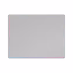 Mars Gaming MMP124, Silver, Monochromatic, Rubber, Non-slip base, Gaming mouse pad