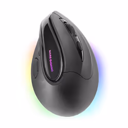 Mars Gaming MMSK, Right-hand, Optical, RF Wireless + Bluetooth, 8400 DPI, Black