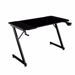 Mars Gaming MGD-X120, Straight, Rectangular shape, Particle board, Steel, Gaming, Carbon fibre