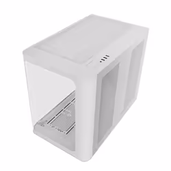 Mars Gaming MCFUSION, Midi Tower, PC, White, ATX, micro ATX, Mini-ITX, 16 cm, 44.5 cm