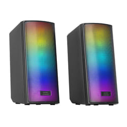 Mars Gaming MSRGB2 portable/party speaker Stereo portable speaker Black 15 W
