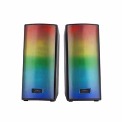 Mars Gaming MSRGB2 portable/party speaker Stereo portable speaker Black 15 W