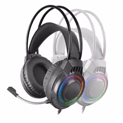 Mars Gaming MH124W headphones/headset Wired Head-band White