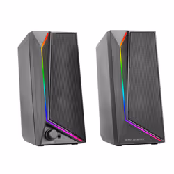 Mars Gaming MS72 loudspeaker Black Wired 15 W