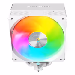 Mars Gaming MCPUX5ARGBW computer cooling system Processor Air cooler 12 cm White 1 pc(s)