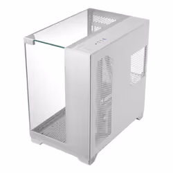 Mars Gaming MCVISIONW, Midi Tower, PC, White, ATX, micro ATX, Mini-ITX, Metal, Tempered glass, Gaming