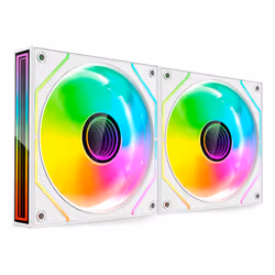 Mars Gaming MF3DPROX2W computer cooling system Computer case Fan 12 cm White - Additional view 2