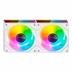 Mars Gaming MF3DPROX2W computer cooling system Computer case Fan 12 cm White - Additional view 3