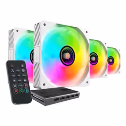 Mars Gaming MFSI4KITW, Fan, 12 cm, White