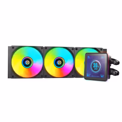 Mars Gaming ML-VISIONPRO360 Processor All-in-one liquid cooler 12 cm Black 1 pc(s) - Additional view 5