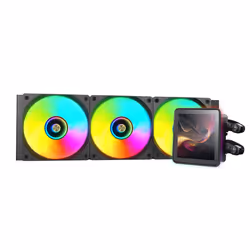 Mars Gaming ML-VISIONPRO360 Processor All-in-one liquid cooler 12 cm Black 1 pc(s) - Additional view 6
