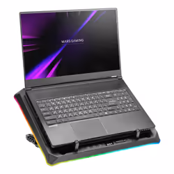 Mars Gaming MNBC-ULTRA laptop cooling pad 45.7 cm (18") 2400 RPM Black - Additional view 4