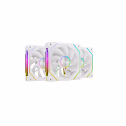 Mars Gaming MF-LINKFINITYKIT2RW Computer case Air cooler 12 cm White 3 pc(s) - Additional view 5