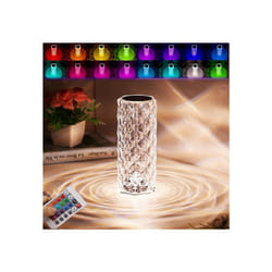 Cordless LED Desk Lamp Rechargeable with Remote Control, 16 Colour RGB