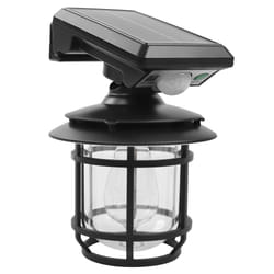 Solar Lantern light with PIR Motion Sensor, Cylinder, Outdoor LED Security Light (IP44)