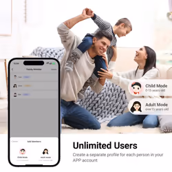 Smart App-Connected Body Scale, Advanced Health Tracking, powered by AAA batteries