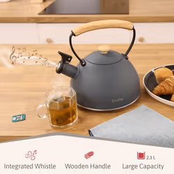 Briebe 00416 kettle 2.3 L Grey - Additional view 2