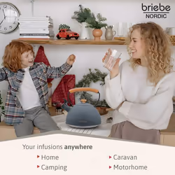 Briebe 00416 kettle 2.3 L Grey - Additional view 5