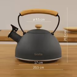 Briebe 00416 kettle 2.3 L Grey - Additional view 6