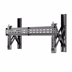 AISENS Levelable Videowall Support and Pop-Out Function for 70Kg TVs from 37-70, Black