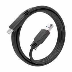 AISENS USB 3.1 Gen2 10Gbps 3A Cable, Type USB-C/MA/M, Black, 2.0m