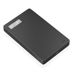 AISENS External Box 2.5″ 9.5mm SATA to USB-C USB3.1 Gen1, Black