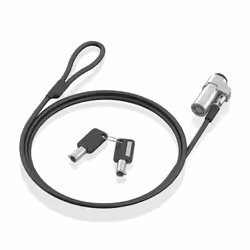 AISENS NANO type Security Cable with key lock for computer, monitor, laptop 1.5m