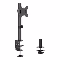 AISENS DT32TSR-275, Clamp/Bolt-through, 10 kg, 43.2 cm (17"), 81.3 cm (32"), 100 x 100 mm, Black