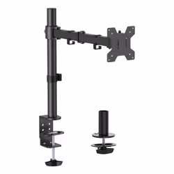 AISENS DT32TSR-277, Clamp/Bolt-through, 10 kg, 43.2 cm (17"), 81.3 cm (32"), 100 x 100 mm, Black