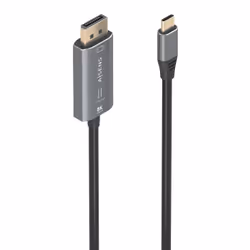 AISENS A109-0880, 1.8 m, USB Type-C, DisplayPort, Male, Male, Straight