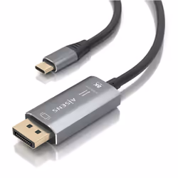 AISENS A109-0880 video cable adapter 1.8 m USB Type-C DisplayPort Black