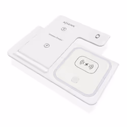 AISENS ASCH-15W3WC044-W mobile device charger Headset, Mobile phone, Smartphone, Smartwatch White USB Wireless charging Fast charging Indoor