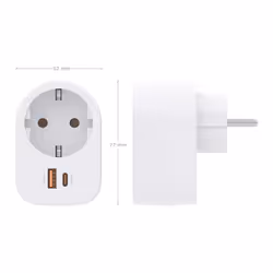 AISENS ASPS-1A1C06-W mobile device charger Universal White AC Fast charging Indoor - Additional view 4