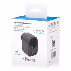 AISENS ASPS-1A1C07-BK mobile device charger Universal Black AC Fast charging Indoor - Additional view 7