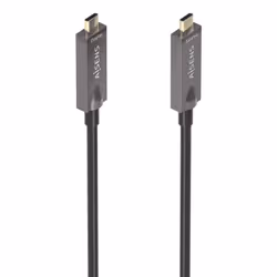 AISENS A157-0883, 15 m, USB C, USB C, USB 3.2 Gen 1 (3.1 Gen 1), 10 Gbit/s, Black