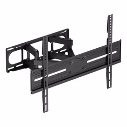 AISENS WT80TSLE-327, 100 x 100 mm, 600 x 400 mm, -15 - 3°, -60 - 60°, Steel, Black