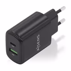 AISENS A110-0910 mobile device charger Universal Black AC Fast charging Indoor