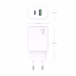AISENS A110-0911 mobile device charger Universal White AC Fast charging Indoor - Additional view 4