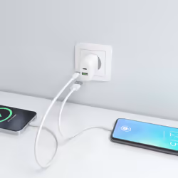 AISENS A110-0911 mobile device charger Universal White AC Fast charging Indoor - Additional view 5