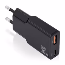 AISENS ASCH-30W2P047-BK, Indoor, AC, 20 V, Black